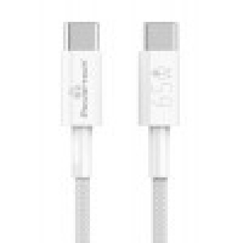 POWERTECH καλώδιο USB-C PTR-0181, 65W, 480Mbps, 1m, λευκό