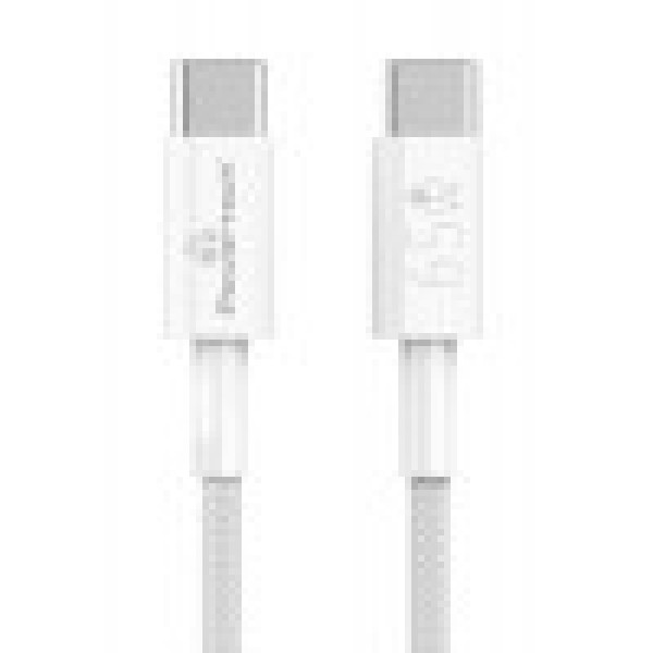 POWERTECH καλώδιο USB-C PTR-0181, 65W, 480Mbps, 1m, λευκό