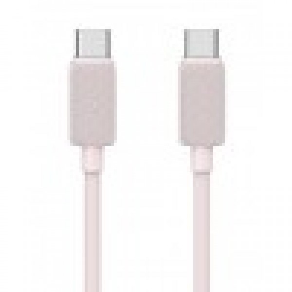 USAMS καλώδιο USB-C σε USB-C US-SJ691, 60W, 480Mbps, 1m, ροζ