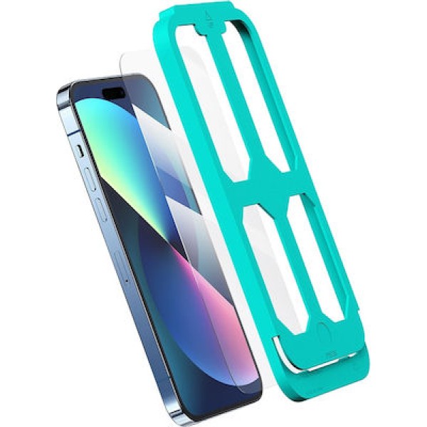 Usams Με Kit Τοποθέτησης Tempered Glass (iPhone 14 Pro Max)
