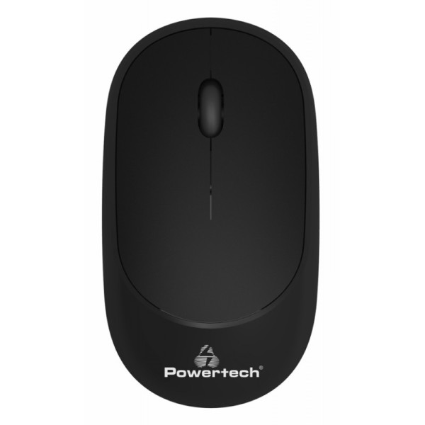 POWERTECH ασύρματο ποντίκι PT-1076, οπτικό, 2200DPI, μαύρο
