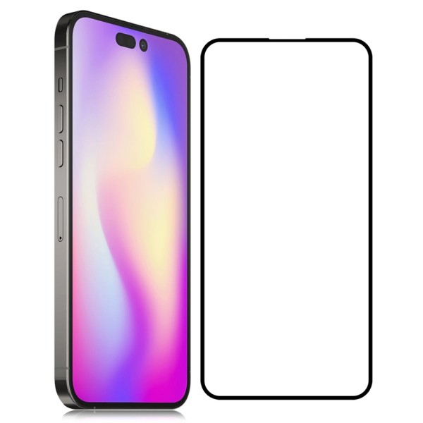 POWERTECH Tempered Glass 5D TGC-0570 για iPhone 14, Full Glue, Μαύρο