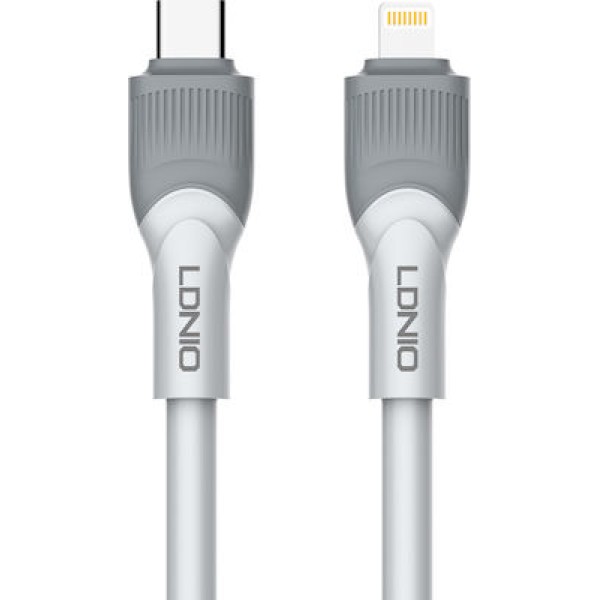 Ldnio LC601 USB-C to Lightning Cable 30W Γκρι 1m  Ldnio LC601 USB-C to Lightning Cable 30W Γκρι 1m