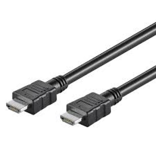 HDMI 1.4 Cable HDMI male - HDMI male 0.5m Μαύρο 58438