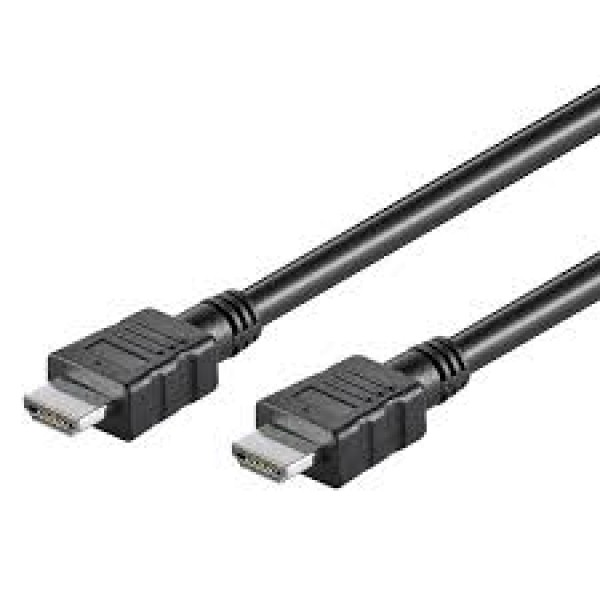 HDMI 1.4 Cable HDMI male - HDMI male 0.5m Μαύρο 58438