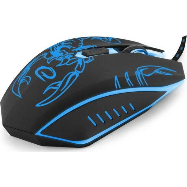 MX203 Gaming Ποντίκι Μαύρο