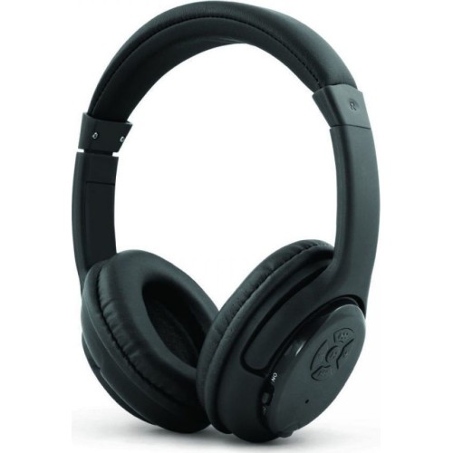 EH163 Libero Ασύρματα Bluetooth On Ear Ακουστικά με 4 ώρες Λειτουργίας Μαύρα