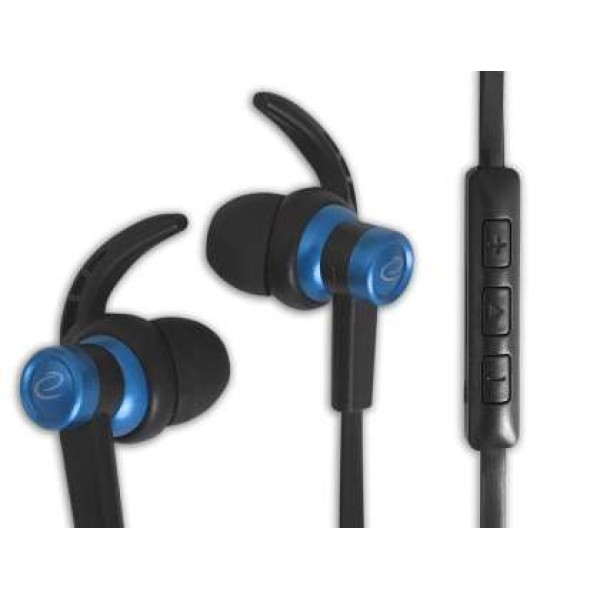 ESPERANZA Ακουστικά με Μικρόφωνο Μαύρο/Μπλε