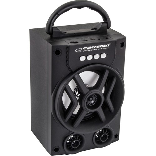  Rhythm EP130 Ηχείο Bluetooth 5W με Ραδιόφωνο Μαύρο 