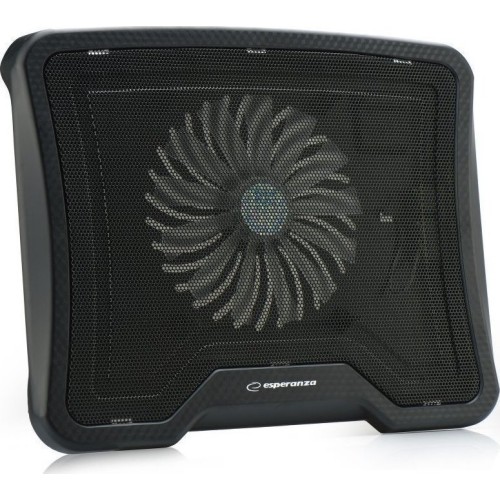 Esperanza Leste Cooling Pad για Laptop έως 15.6" με 1 Ανεμιστήρα και Φωτισμό