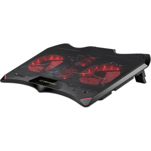  Buran Cooling Pad για Laptop με 4 Ανεμιστήρες και Φωτισμό 