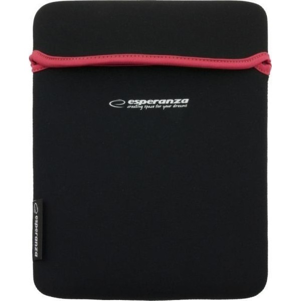  Neoprene Etui Sleeve Μαύρο/Κόκκινο (Universal 8-9") 