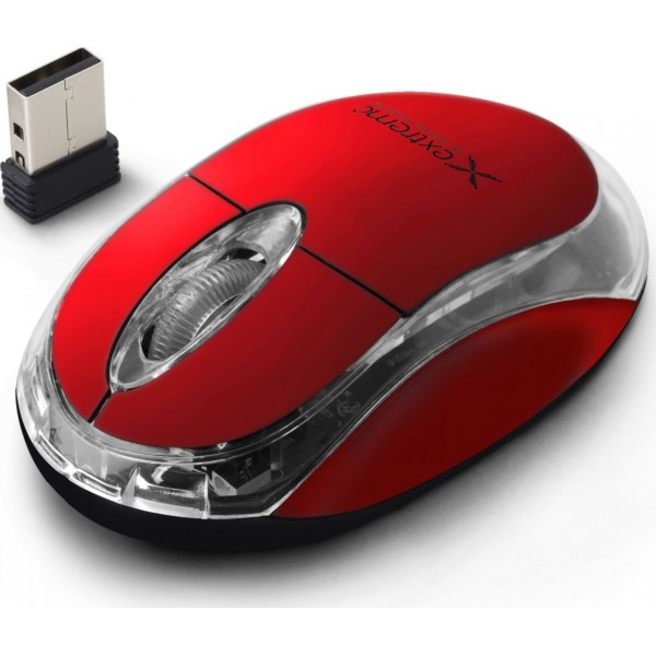 Extreme Ασύρματο Ποντίκι Κόκκινο
