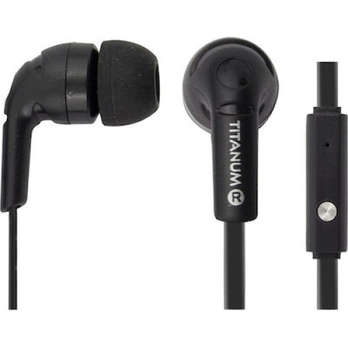 Esperanza TH109K In-ear Handsfree με Βύσμα 3.5mm, Μαύρο