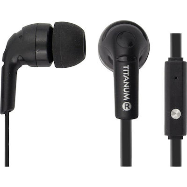 Esperanza TH109K In-ear Handsfree με Βύσμα 3.5mm, Μαύρο