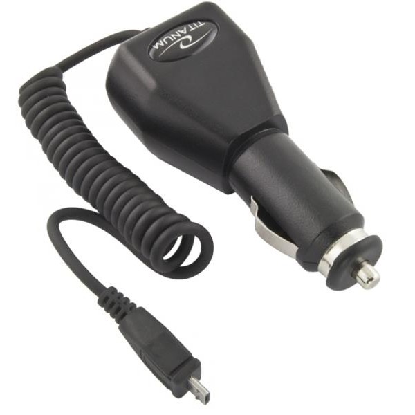 TITANUM microUSB Φορτιστής Κινητού Αυτοκινήτου TZ102