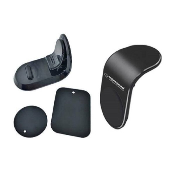 Βάση Κινητού Αυτοκινήτου με Μαγνήτη Μαύρη EMH124