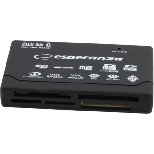 ESPERANZA ALL IN ONE USB 2.0 Εξωτερική συσκευή ανάγνωσης κάρτων μνήμης