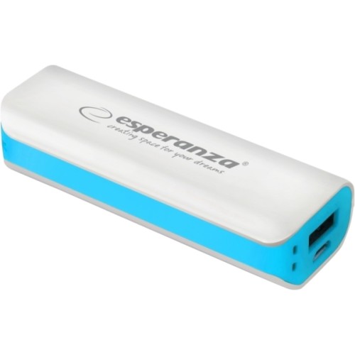 ESPERANZA POWER BANK JOULE 2200MAH Μπλέ/Λευκό