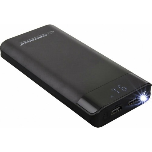 EMP120 Power Bank 17400mAh με 2 Θύρες USB-A Μαύρο