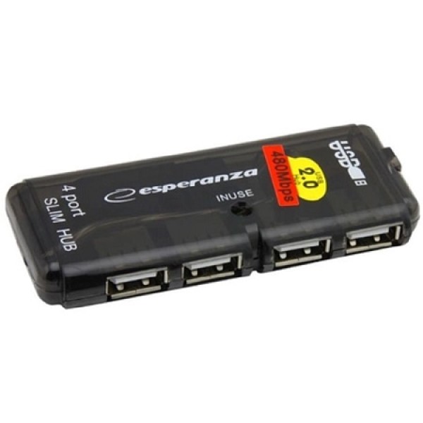 ESPERANZA Usb Hub 4 Θέσεων USB 2.0 Esperanza EA112
