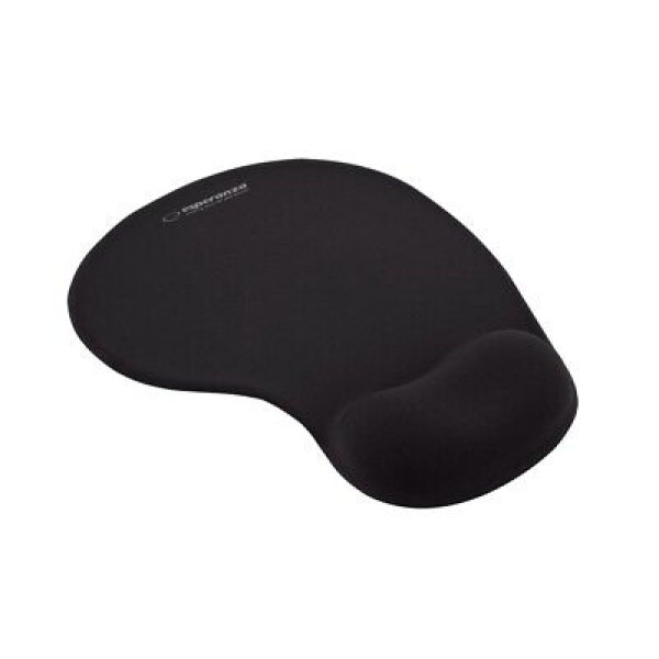 ESPERANZA gel mouse pad EA137K, 230x190x20mm, μαύρο
