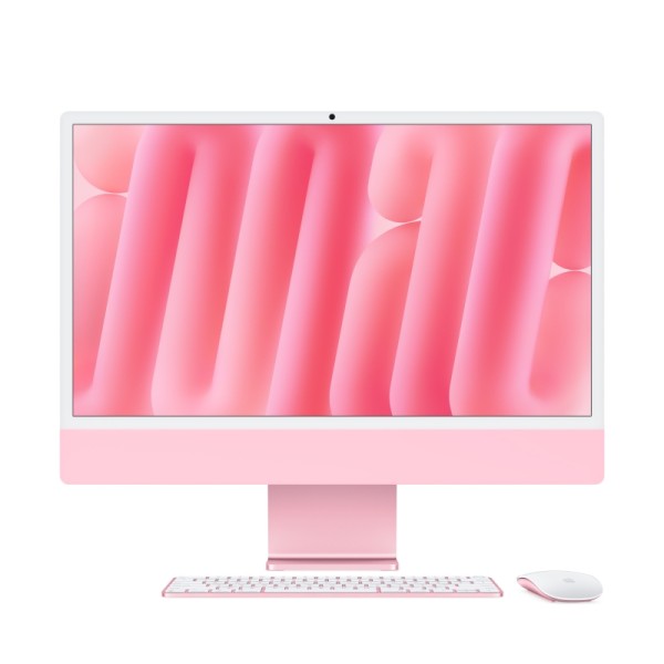  Apple iMac 24'' 256GB/16GB | M4 10core/10core GPU | GR Magic Keyb | Mouse | Pink