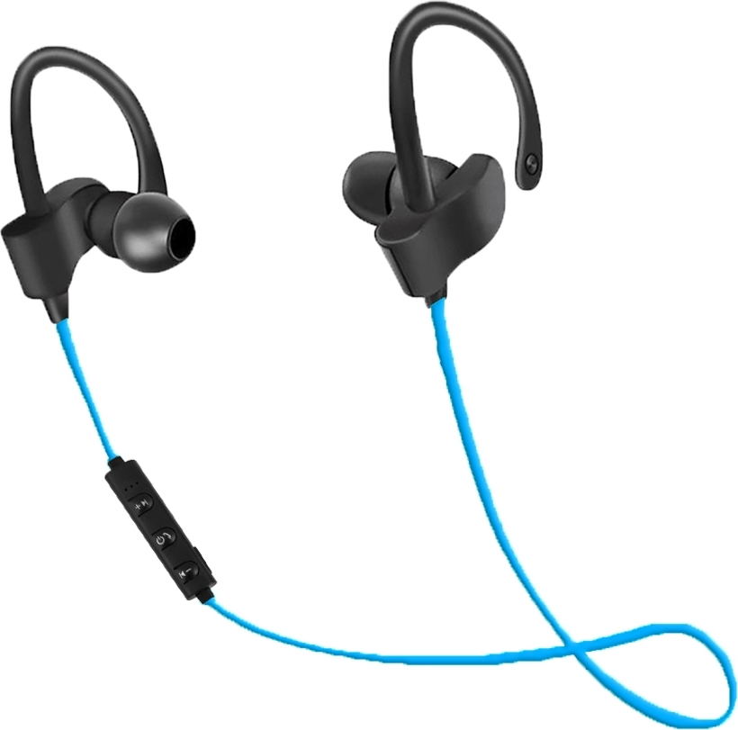 EH188B In-ear Bluetooth Handsfree Ακουστικά με Αντοχή στον Ιδρώτα Μπλε