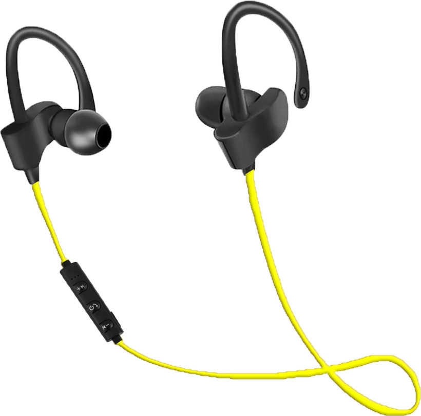EH188Y In-ear Bluetooth Handsfree Ακουστικά με Αντοχή στον Ιδρώτα Κίτρινα