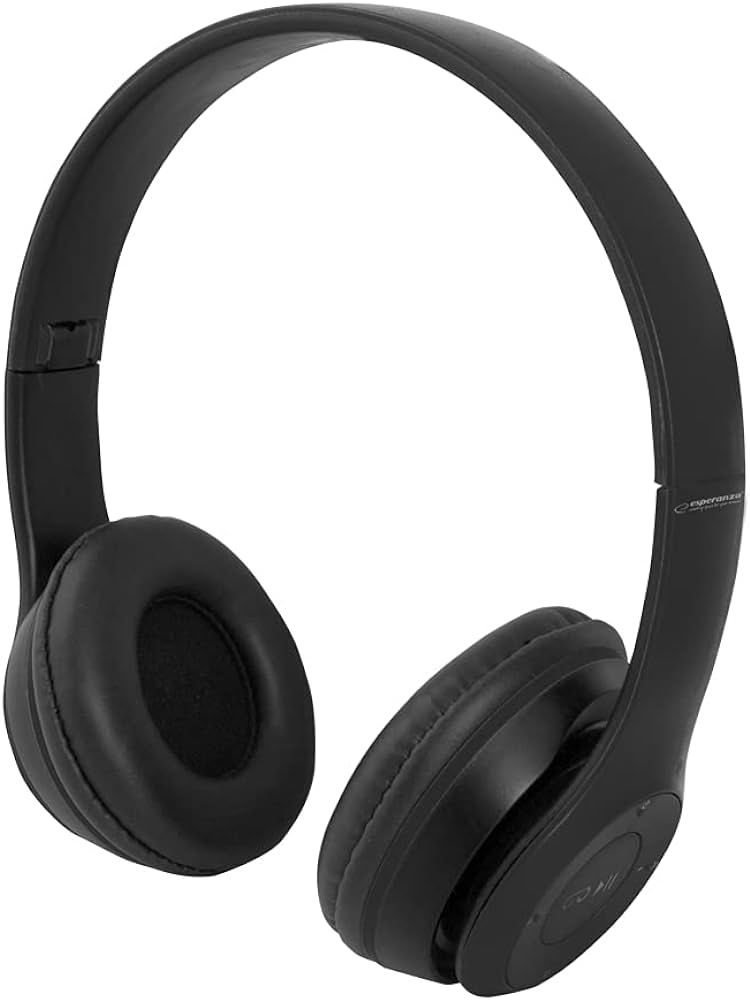 Melody Ασύρματα Bluetooth On Ear Ακουστικά Μαύρα