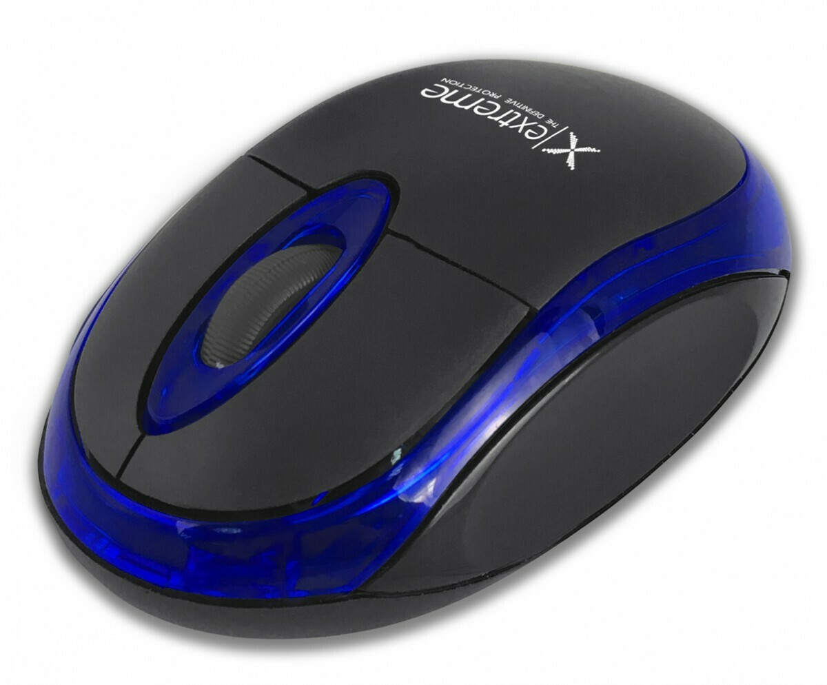 Extreme Cyngus Ασύρματο Bluetooth Ποντίκι Μαύρο/Μπλε