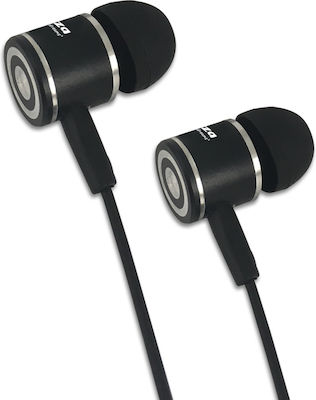Esperanza EH204K In-ear Handsfree με Βύσμα USB-C Μαύρο