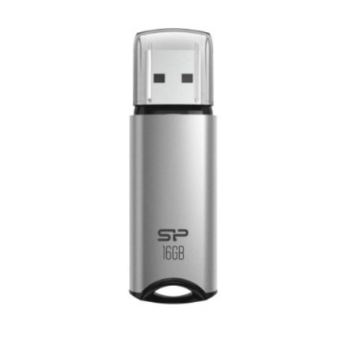 SILICON POWER USB Flash Drive Marvel M02, 16GB, USB 3.2, γκρι