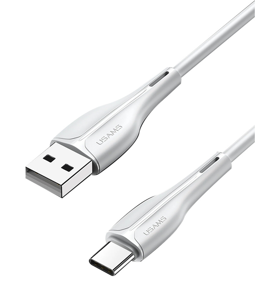 USAMS καλώδιο USB σε USB-C US-SJ372, 10W, 1m, λευκό